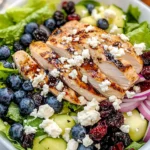 Chicken Blueberry Feta Salad