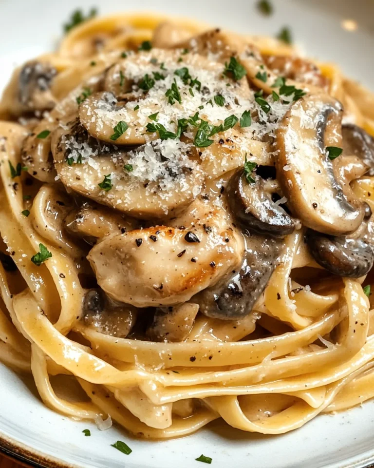 Chicken Marsala Pasta