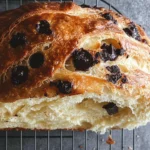 Chocolate Chip Sourdough Croissant Bread