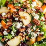 Chopped Autumn Salad with Apple Cider Dressing