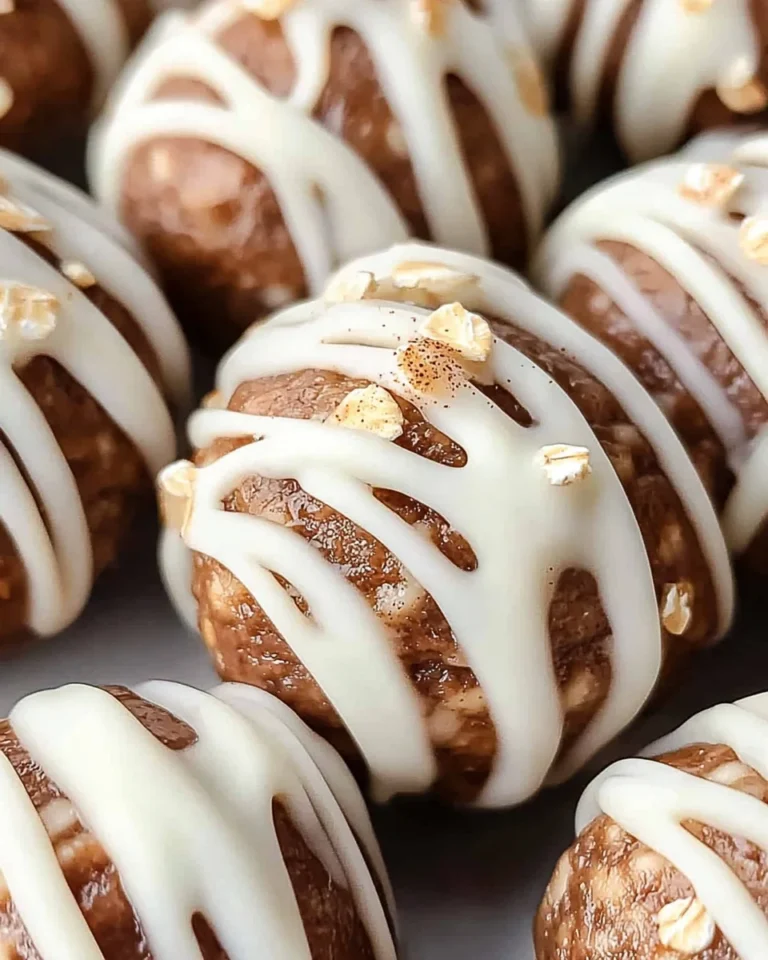Cinnamon Roll Energy Bites
