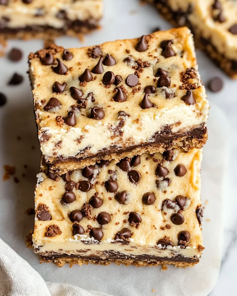 Cookie Dough Cheesecake Bars