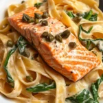 Creamy Salmon Pasta Recipe Made In 25 Minutes