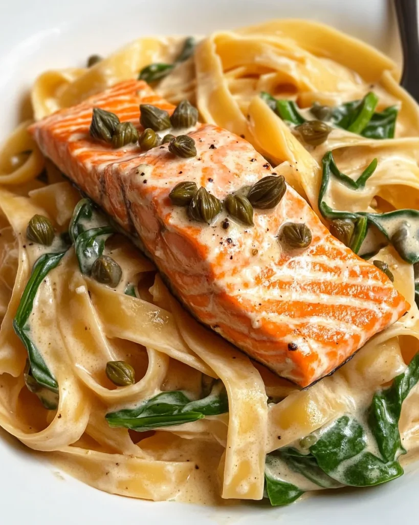 Creamy Salmon Pasta Recipe Made In 25 Minutes
