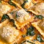 Creamy Tuscan Ravioli