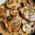 Crock pot Smothered beef Chops