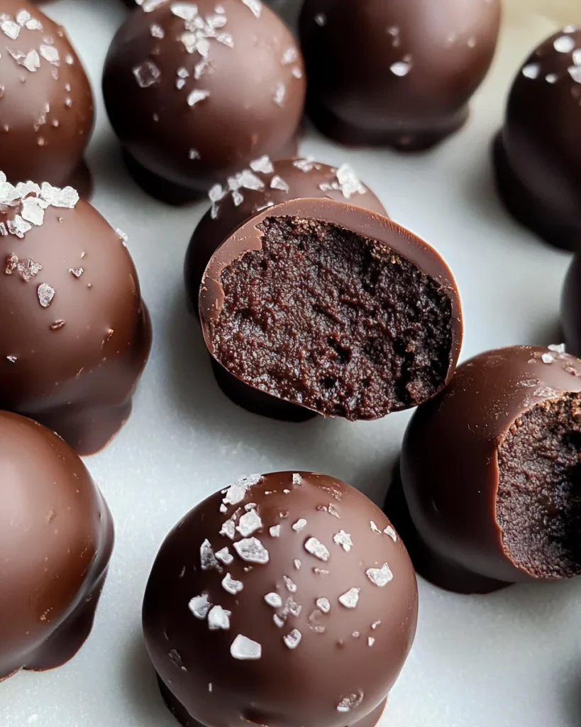 Dark Chocolate Protein Balls (No Bake, Low Carb)