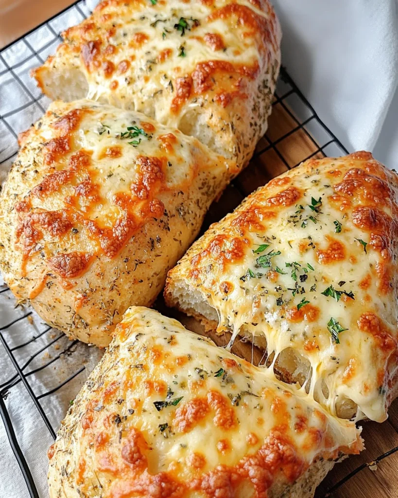 Delicious Italian Herb and Cheese Bread