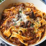 Dutch Oven Short Rib Ragu with Pappardelle