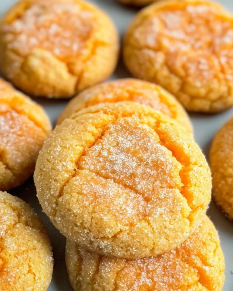 Easy Orange Cookies (With Cake Mix)