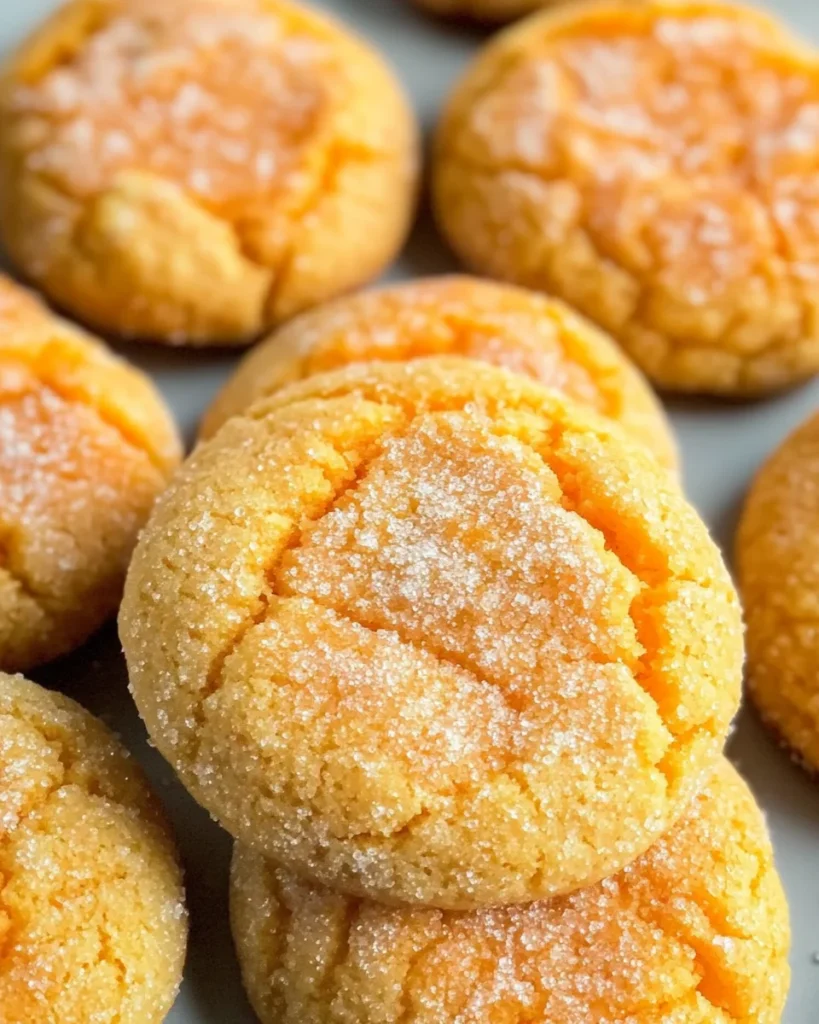 Easy Orange Cookies (With Cake Mix)