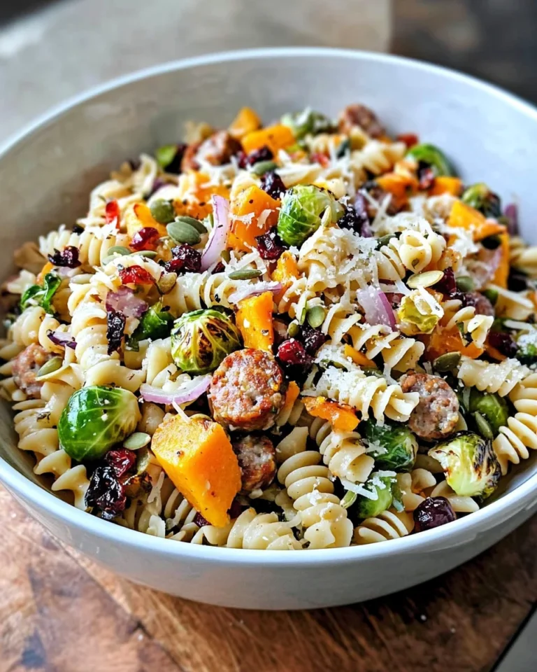 Fall Harvest Pasta Salad