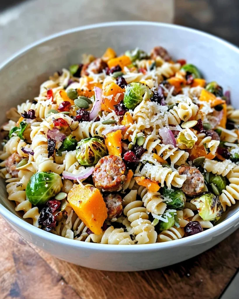 Fall Harvest Pasta Salad