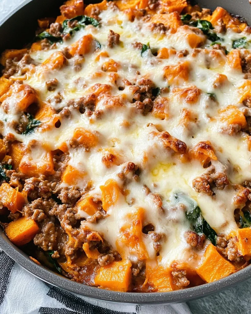 Ground Turkey Sweet Potato Casserole