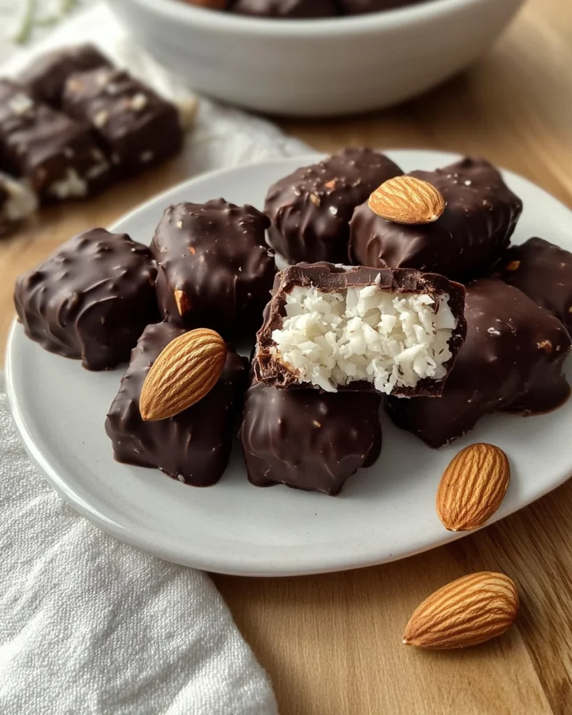 Healthy Almond Joys