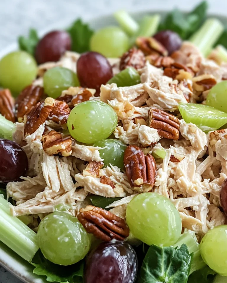 Healthy Chicken Salad with Grapes | Whole30