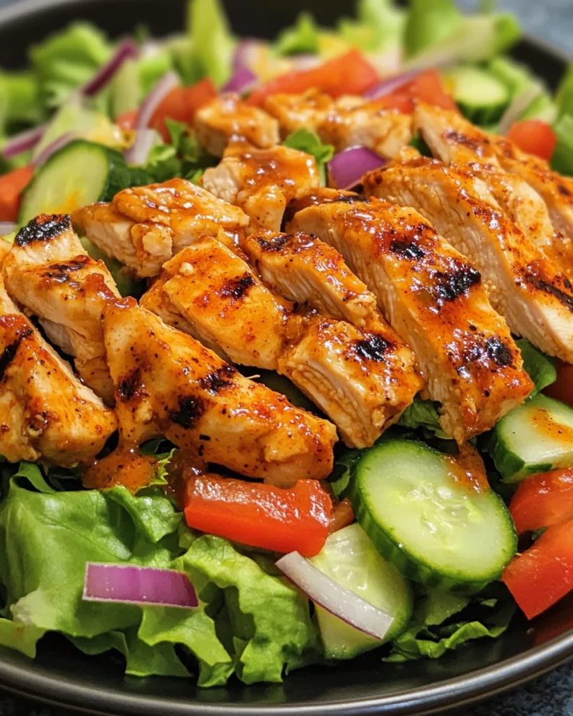 Honey Hot Chicken Salad