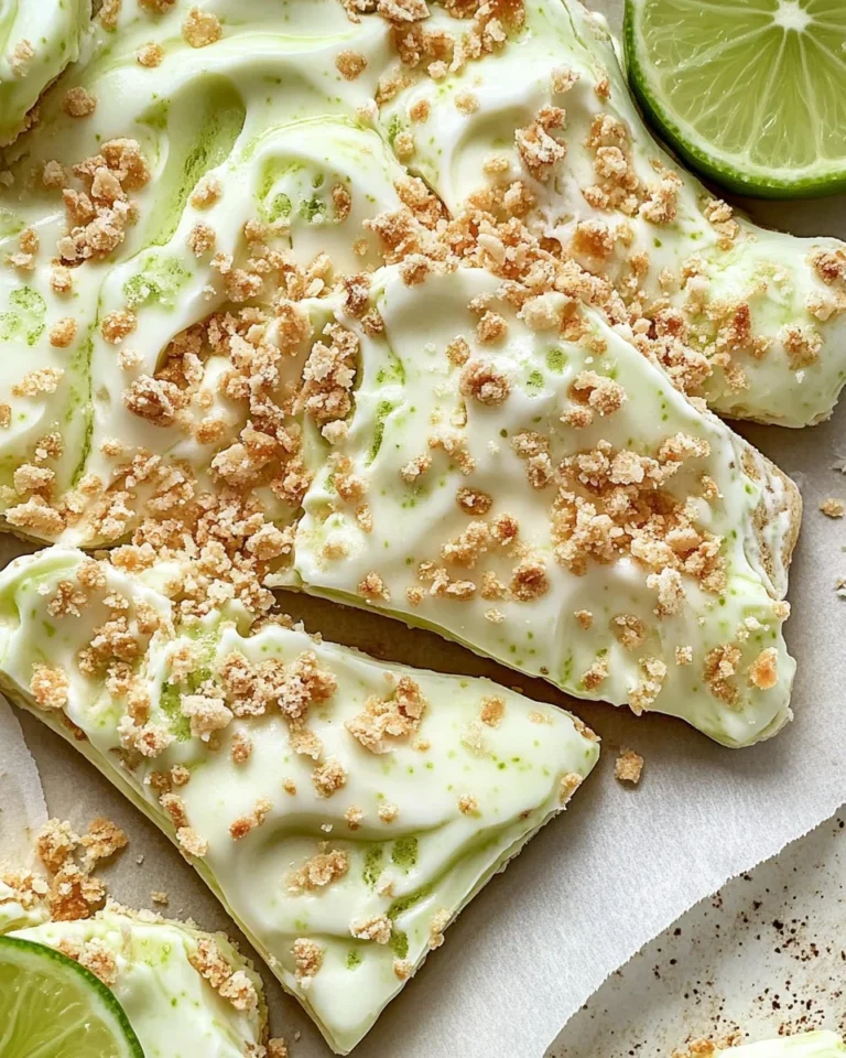 Key Lime Pie Yogurt Bark Recipe