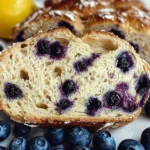 Lemon Blueberry Sourdough Bread Recipe