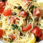 Lemon Capellini Salad