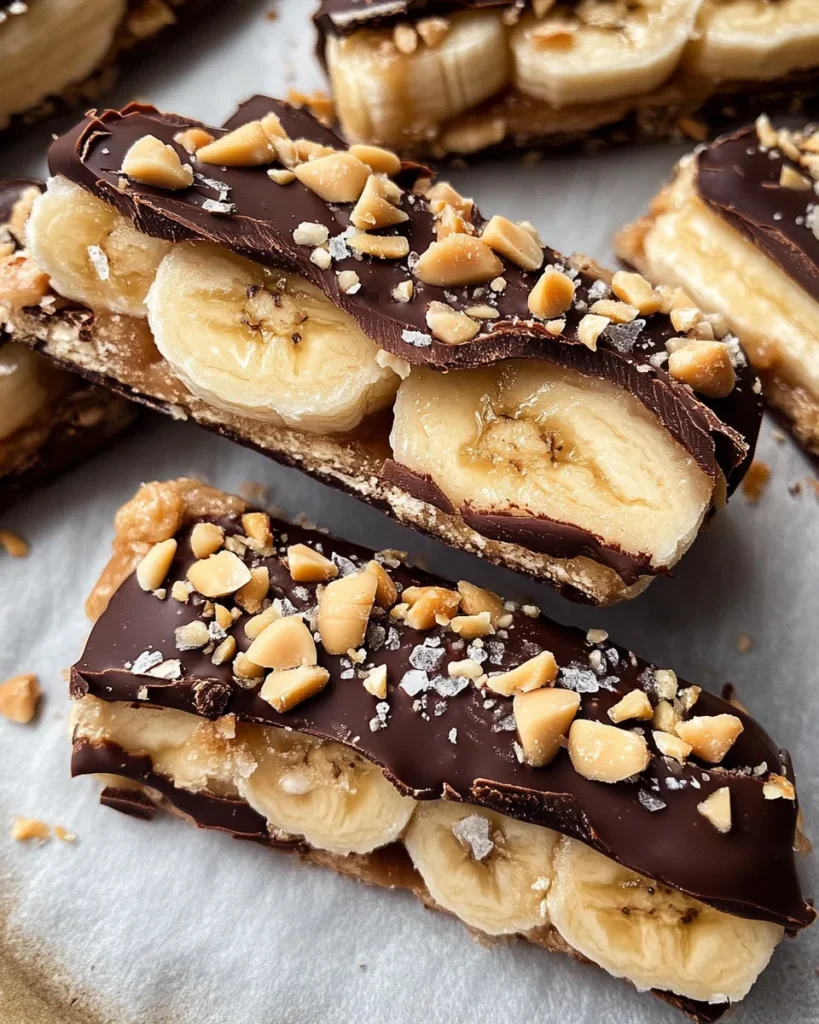 Low Calorie Frozen Banana Snickers Recipe