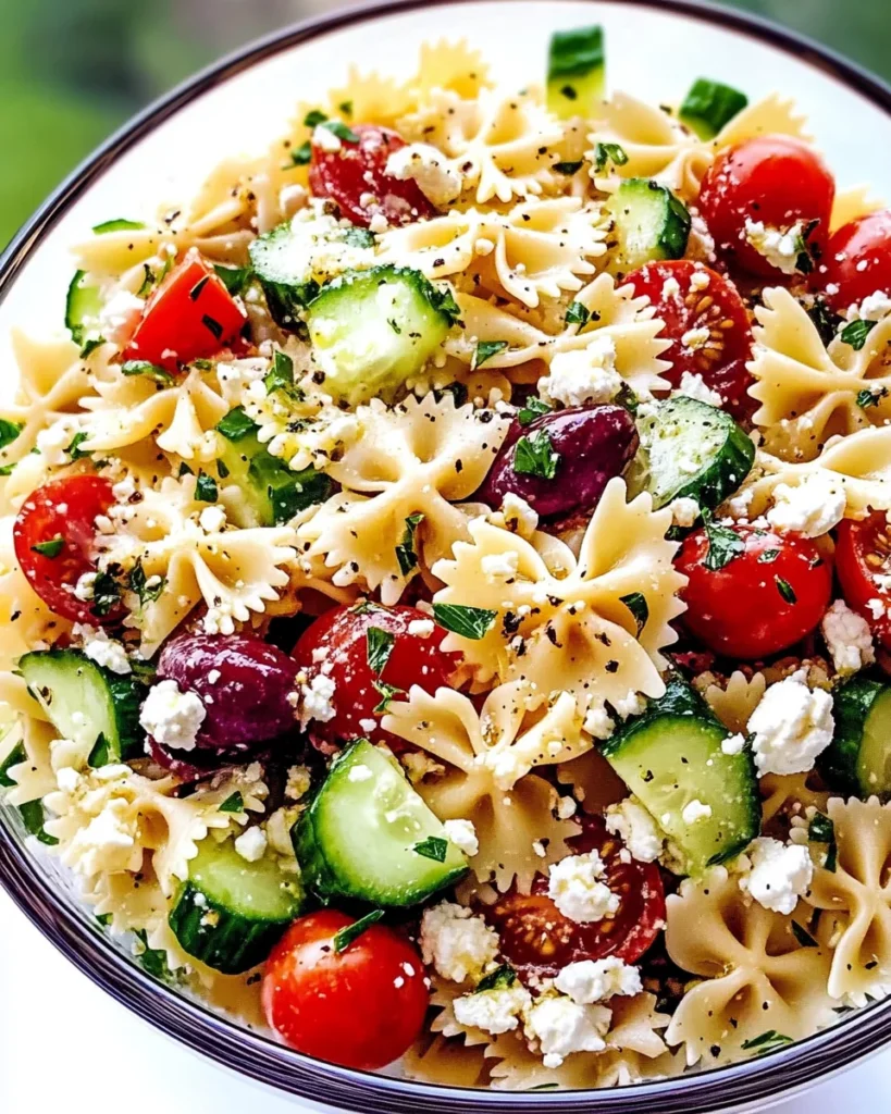 Mediterranean Pasta Salad