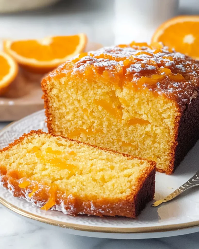 Orange Cake Loaf