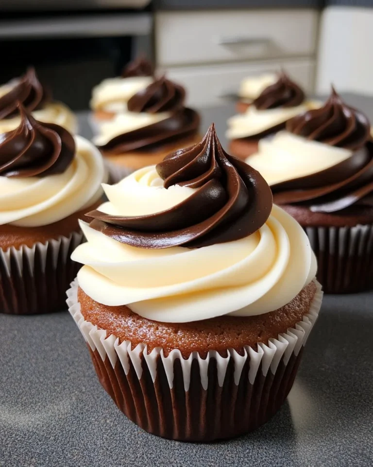 Perfect Swirl Cupcakes: Two-Tone Frosting Magic