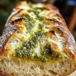 Pesto Parmesan Sourdough