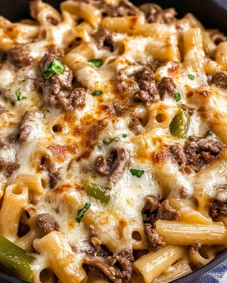 Philly Cheesesteak Pasta