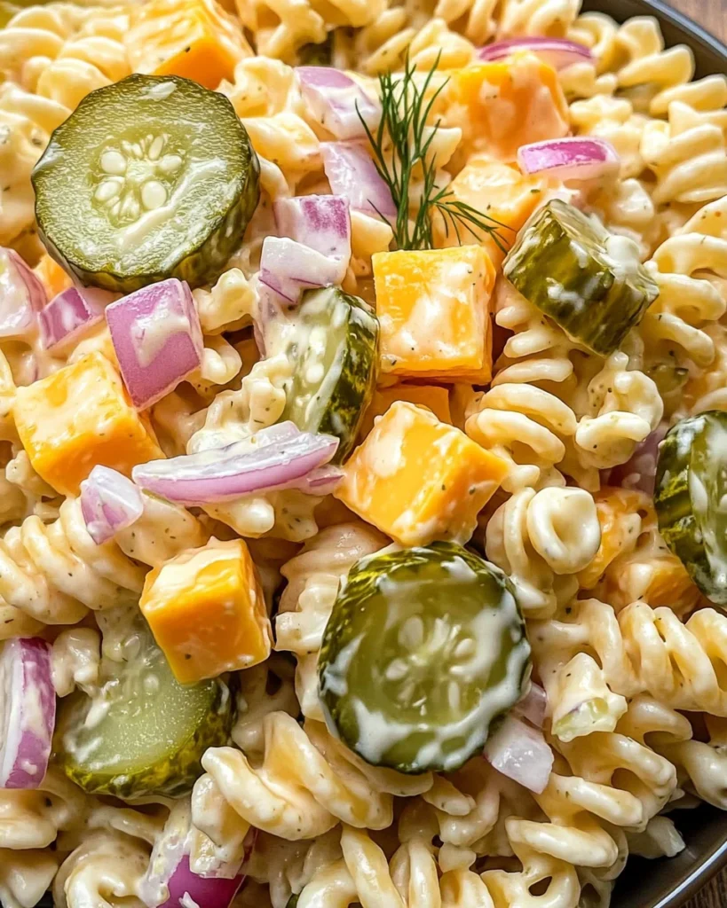 Pickle Pasta Salad