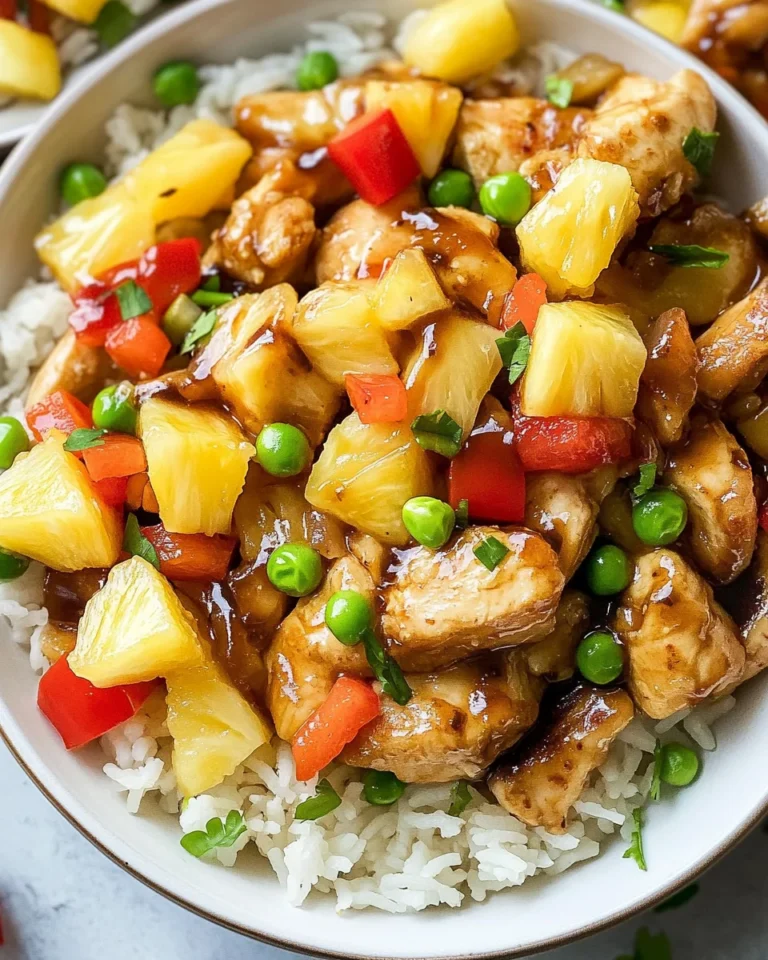 Pineapple Chicken Rice: A Delicious Tropical Twist on a Classic Dish