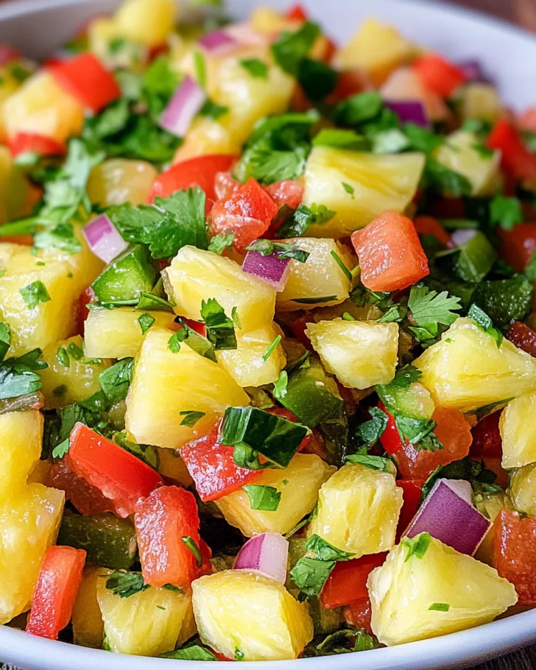 Pineapple Pico de Gallo