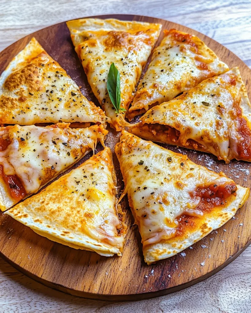 Pizza Quesadillas