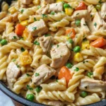 Quick Chicken Pot Pie Pasta