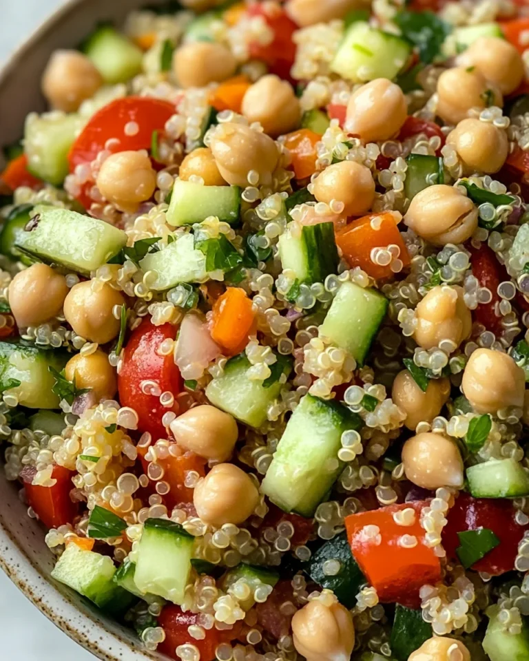 Quinoa Chickpea Salad Recipe