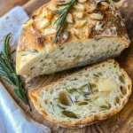 Roasted Garlic and Rosemary Sourdough Bread Recipe