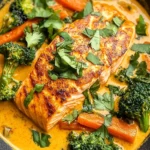 Salmon Coconut Curry
