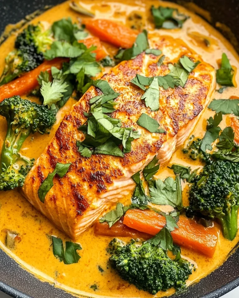 Salmon Coconut Curry
