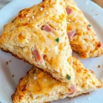 Savory Ham & Cheese Scones