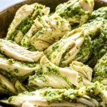Simple Pesto Chicken Salad - 3-Ingredients!