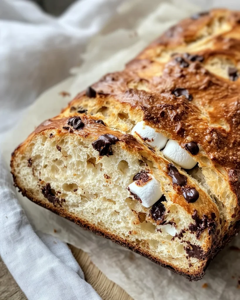 S'mores Sourdough Bread