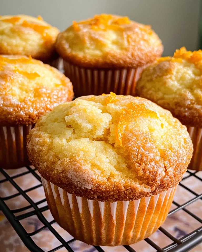 Sour Cream Orange Muffins