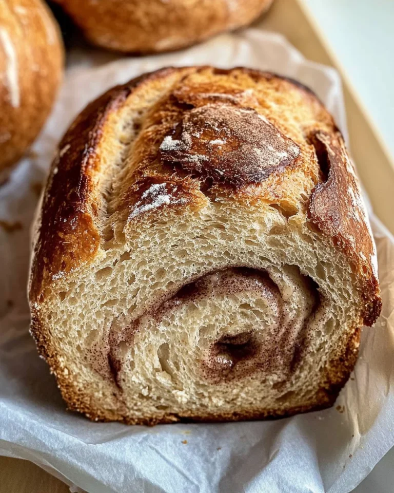 Sourdough Cinnamon Sugar Bread