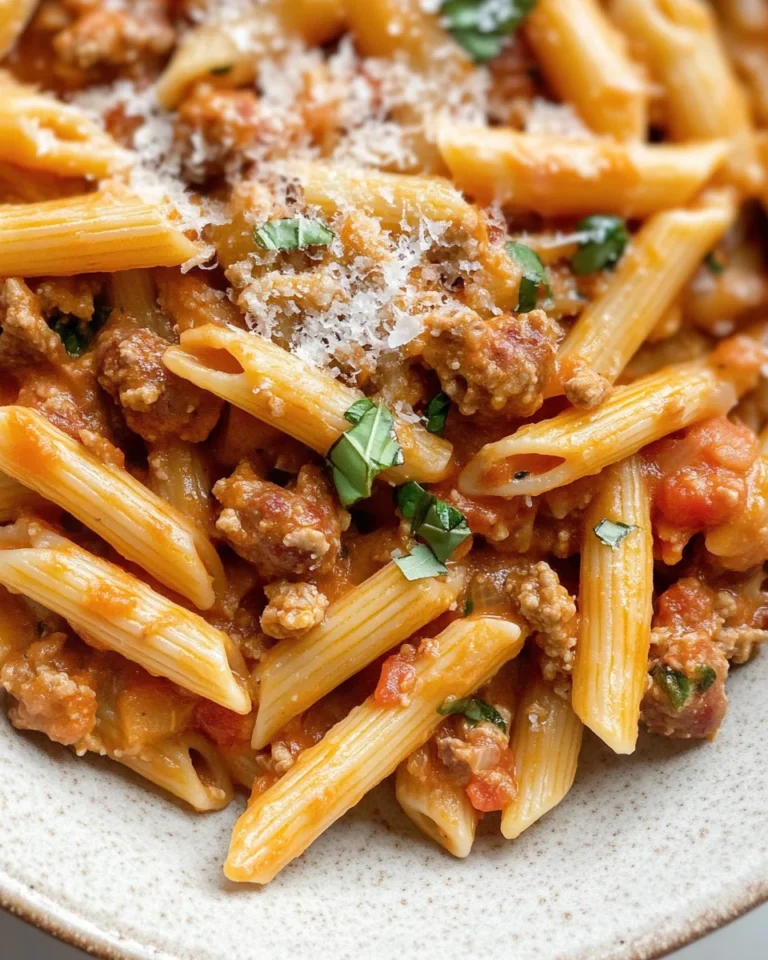 Spicy Italian Sausage Pasta