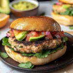 Spicy Southwest Turkey Burgers