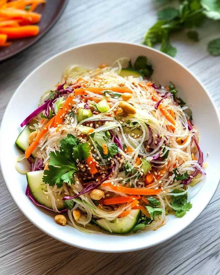 Spring Roll Salad with Spicy Ginger Dressing