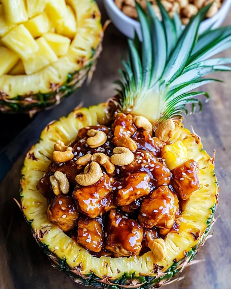 Sticky Pineapple Chicken