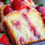 Strawberry Pound Cake