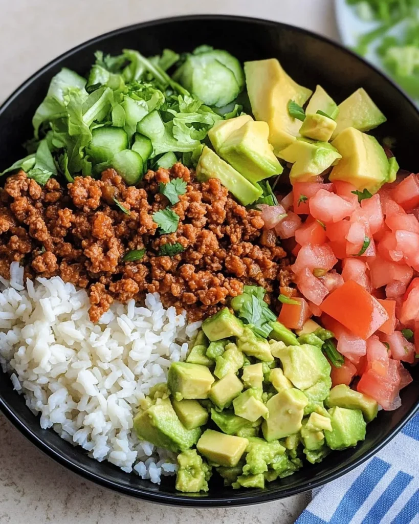 Taco Lunch Bowls